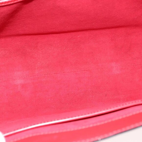 LOUIS VUITTON Epi Duplex Tote Bag Red M52427 LV Auth - Picture 12 of 16